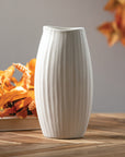 Cream Ceramic Modern Vase
