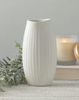 Cream Ceramic Modern Vase