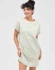 Barbara Striped T-Shirt Mini Dress