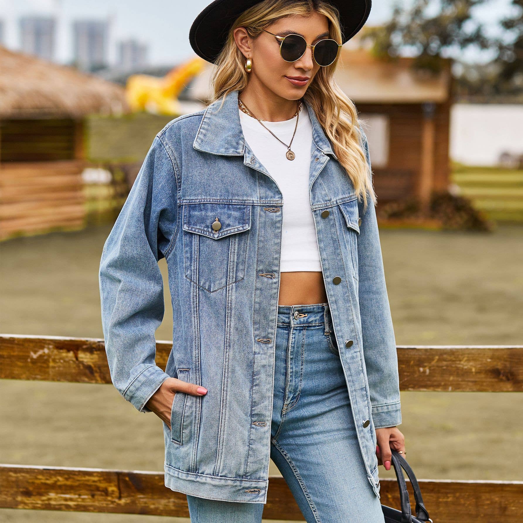Vintage Fit Denim Jacket