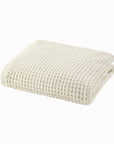 Madison Sherpa Waffle Knit Chenille Throw