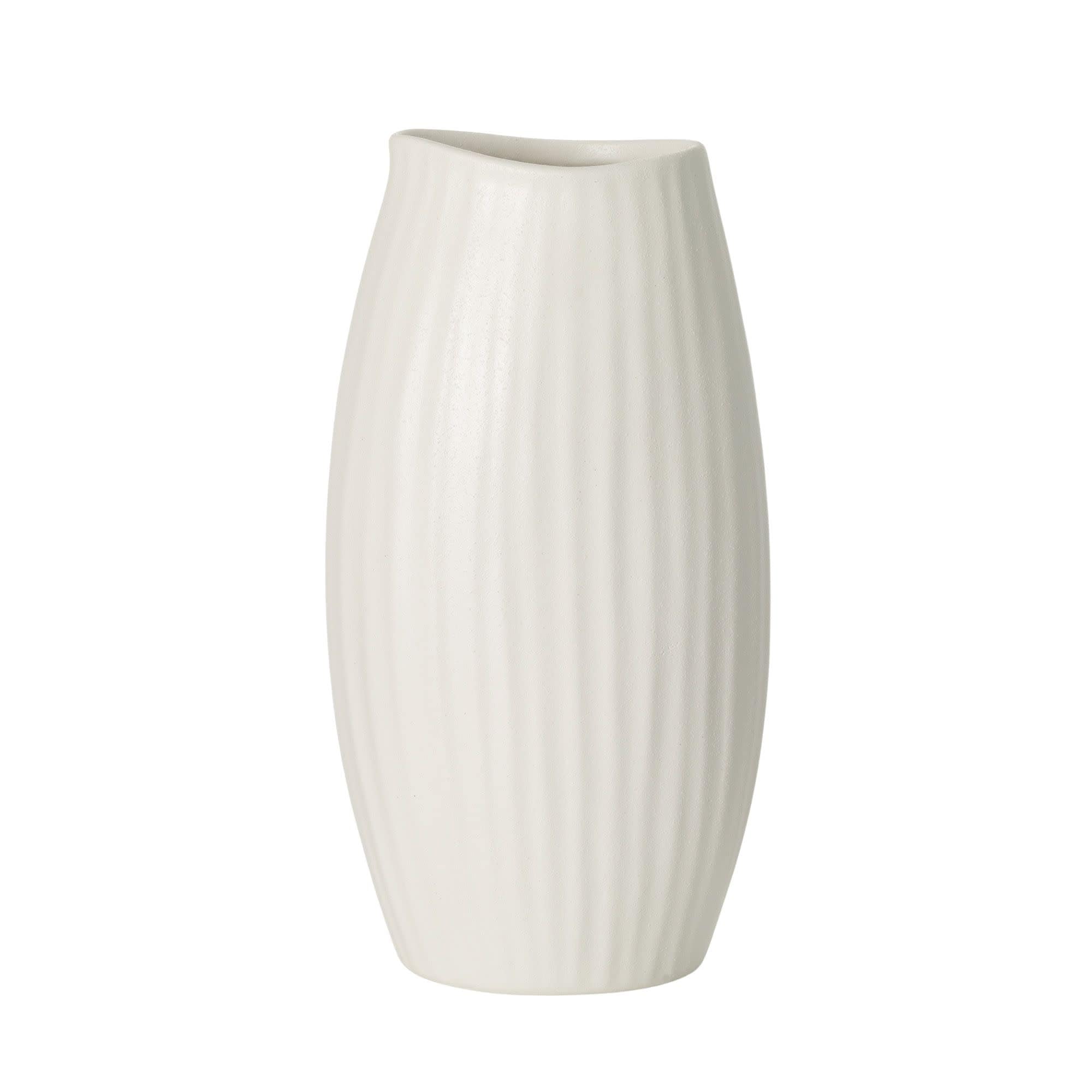 Cream Ceramic Modern Vase