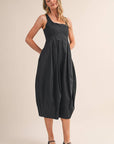 TULIP HEM MIDI DRESS MDR4596 - Cloth + Cabin