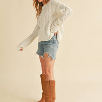Adela Cable Knit Sweater