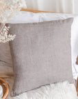 Diamond Linen Pillow Cover