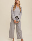 Relaxed V-Neck Lounge Set