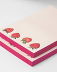 Strawberries - Notepad - Cloth + Cabin