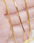 Ava Gold Round Chain Link Bracelet