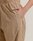 Mariah Anorak Fabric Side Piping Track Pants