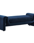 Waverly Performance Velvet Bench