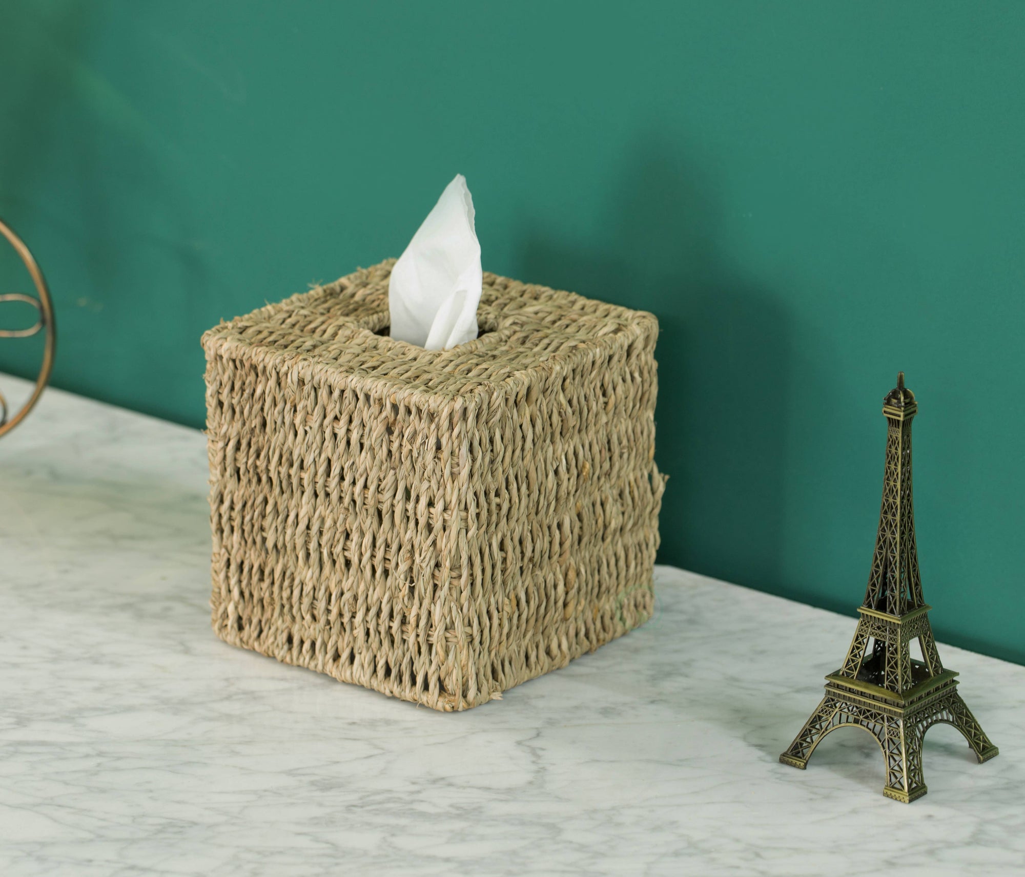 Seagrass Tissue Box Cover