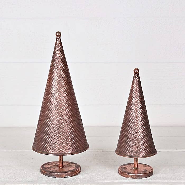 Copper Holiday Trees - Cloth + Cabin