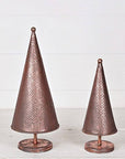 Copper Holiday Trees