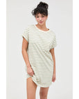Barbara Striped T-Shirt Mini Dress