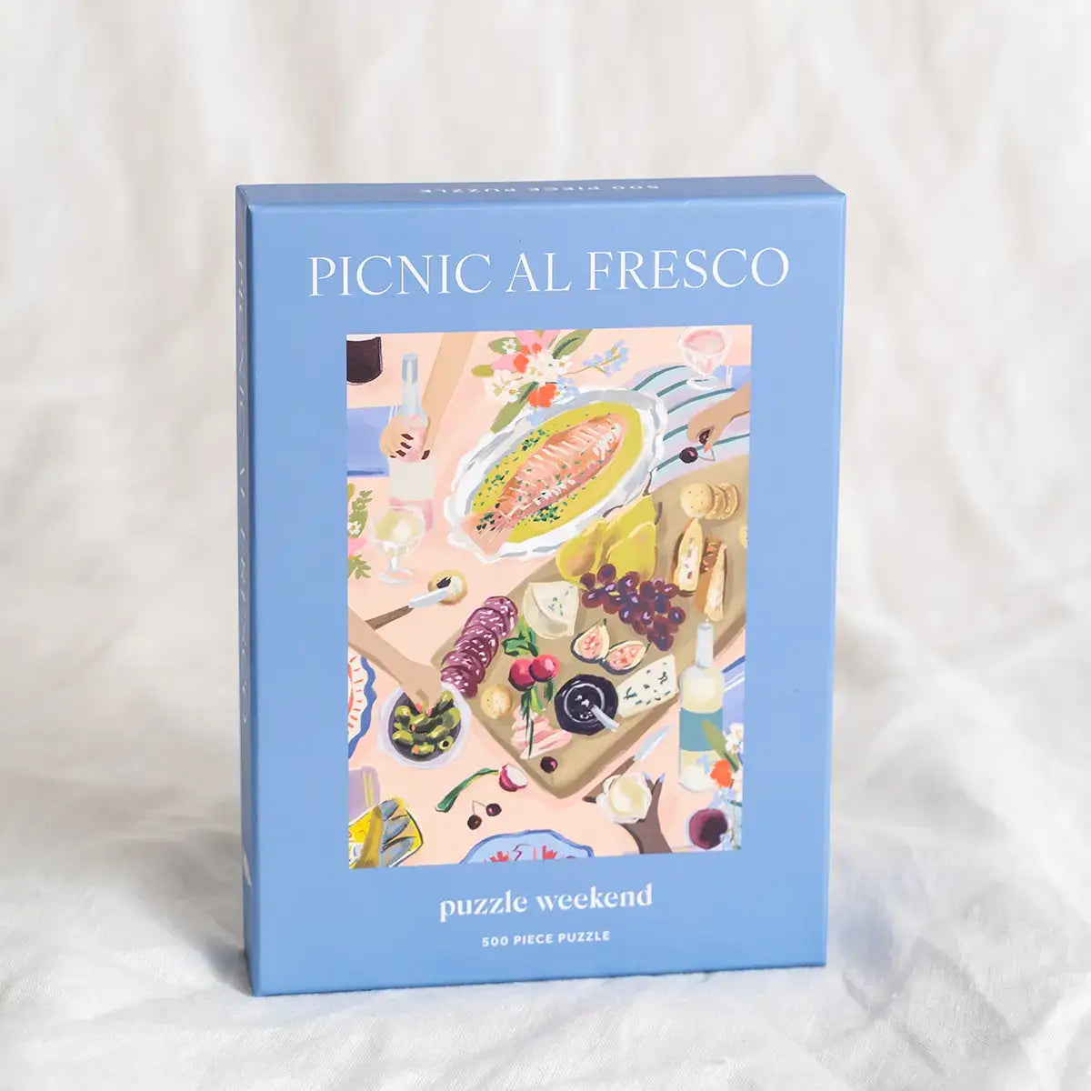 Picnic Al Fresco 500 Piece Jigsaw Puzzle - Cloth + Cabin