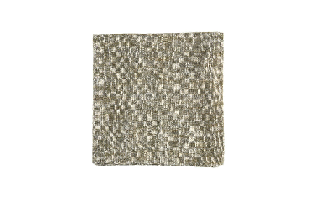Chambray Olive Napkin