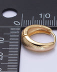 Dainty Huggie Earring