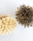 Natural Bamboo Pot & Dish Brush With Replaceable Head