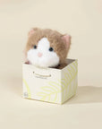 Mini Gift Plush Toy - Beige Cat