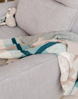 Charlie Farmhouse Knitted Plaid Blanket