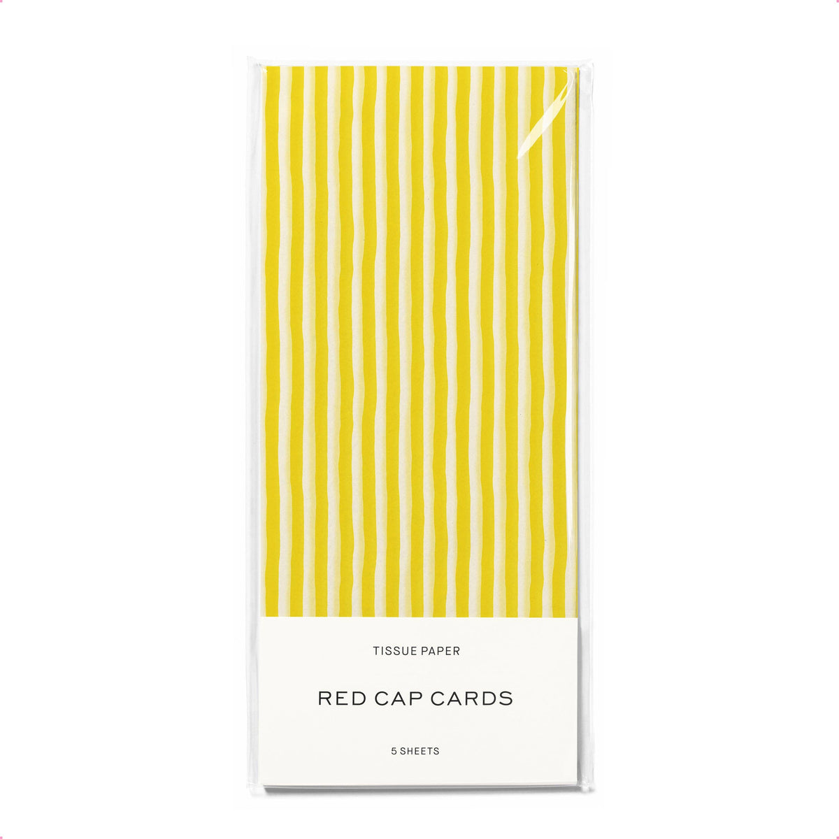 Yellow Stripe Tissue Paper - Cloth + Cabin