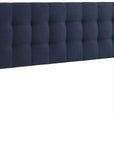 Lily Queen Upholstered Fabric Headboard