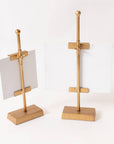 Mini Landscape Art on Gold Easel Stands