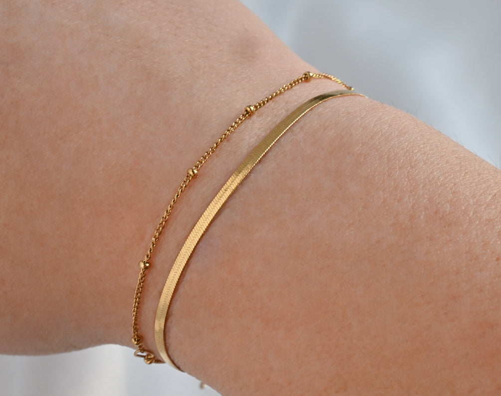 Dainty Gold Bracelets