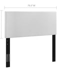 Taylor Upholstered Linen Fabric Headboard