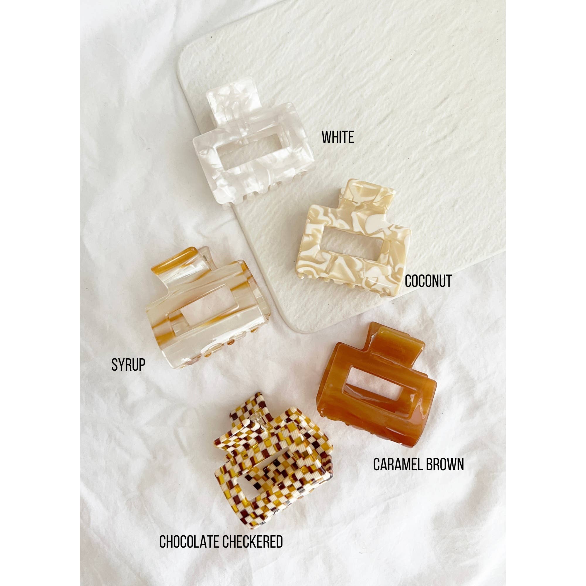 Camila Tortoise Hair Clips