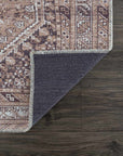 Barny Brown Washable Rug