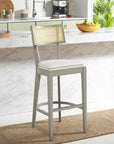 Galway Cane Bar Stool
