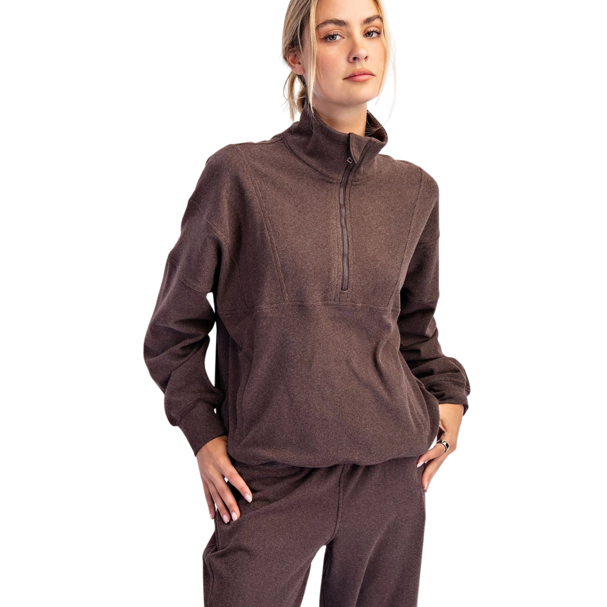 Tara Quarter Zip Pullover