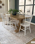 Cream Holi Washable Area Rug
