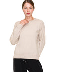 Lila Soft Crewneck Sweater