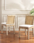 Tojo Cane Dining Chair Set