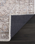 Cream Holi Washable Area Rug
