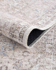 Cream Holi Washable Area Rug