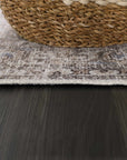 Cream Holi Washable Area Rug