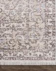 Cream Holi Washable Area Rug