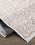 Cream Holi Washable Area Rug