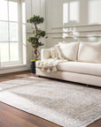Cream Holi Washable Area Rug