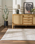 Cream Holi Washable Area Rug