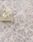Cream Holi Washable Area Rug