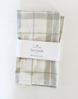 C+C Signature Cotton Flannel Tea Towels