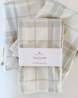 C+C Signature Cotton Flannel Tea Towels