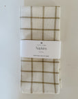 C+C Signature Windowpane Napkins