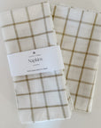 C+C Signature Windowpane Napkins