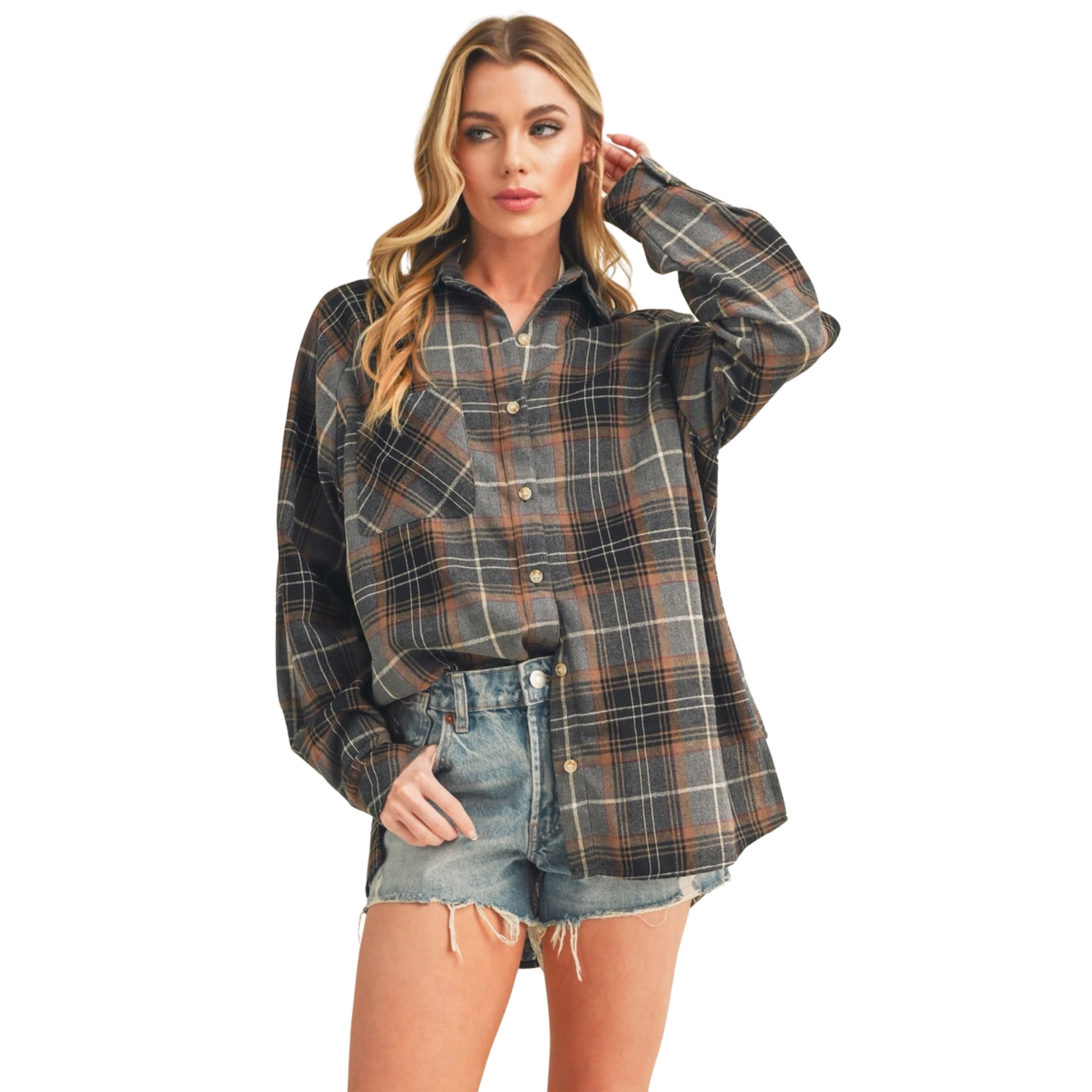 Katie Flannel Shirt