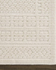 Bahar Cream Washable Area Rug